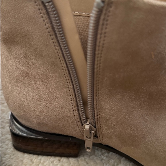 Alfani Suede Tan Ankle Booties - Picture 4 of 7